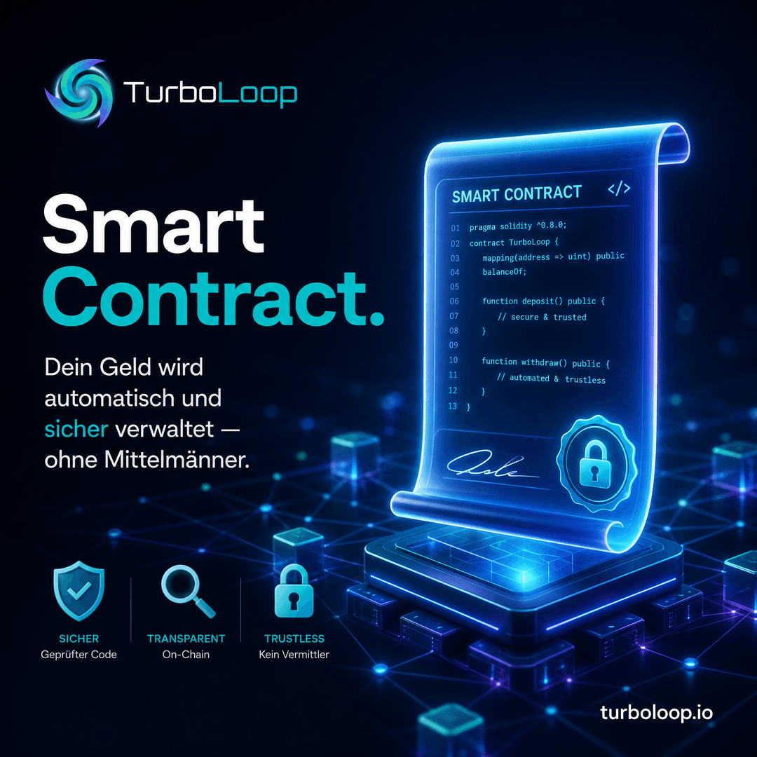 Smart Contract — TurboLoop German Banner