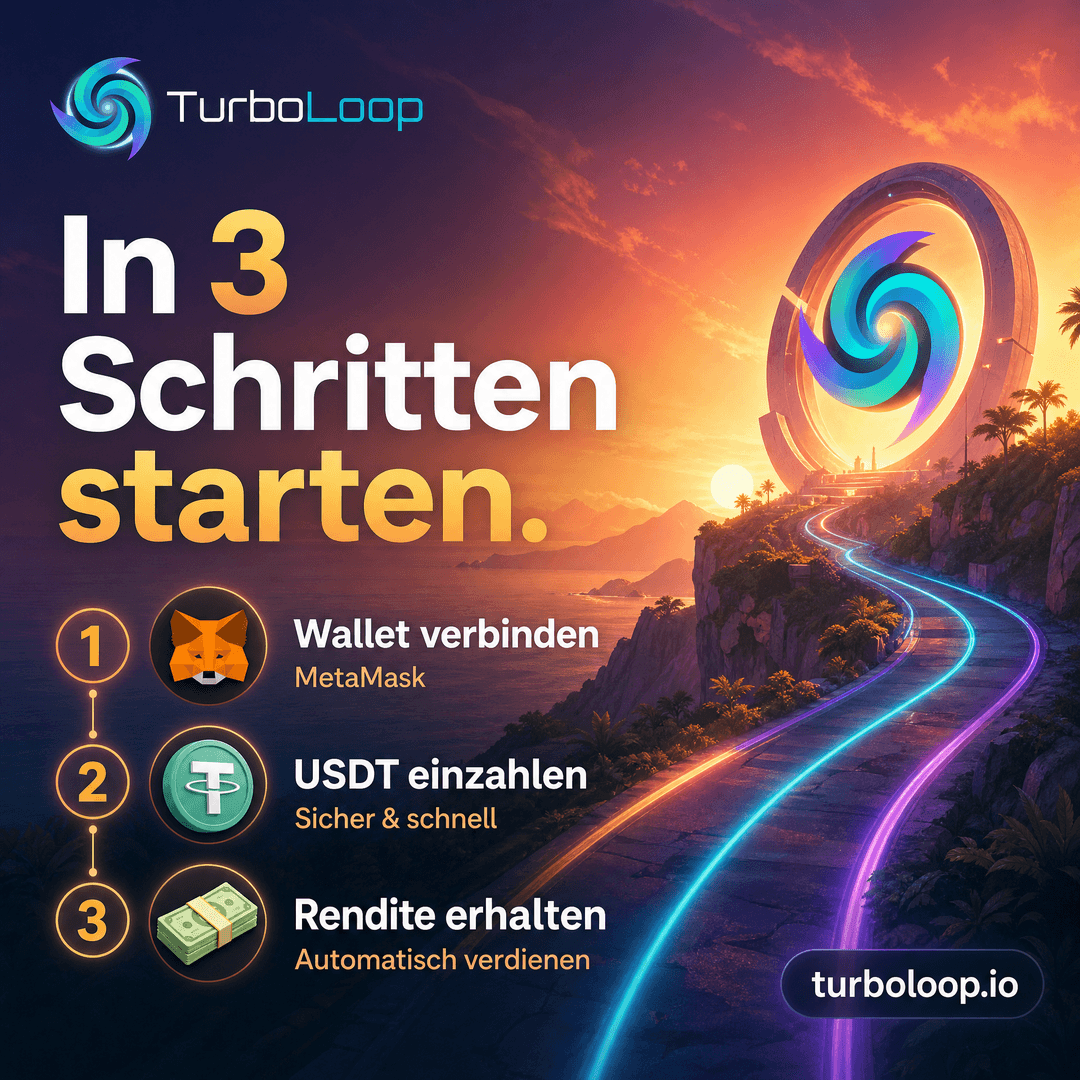 Wie Starten — TurboLoop German Banner