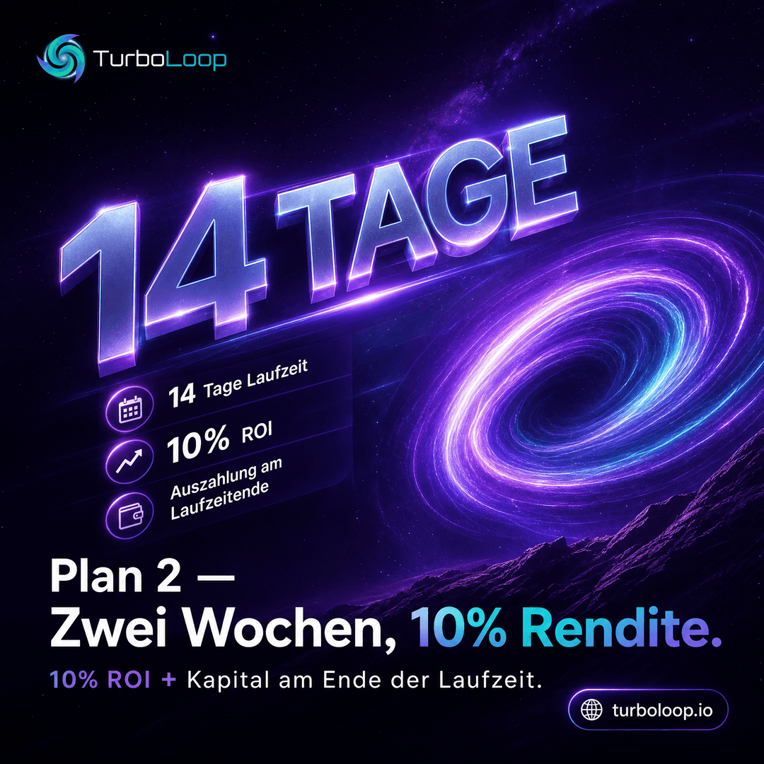 Plan2 14Tage — TurboLoop German Banner