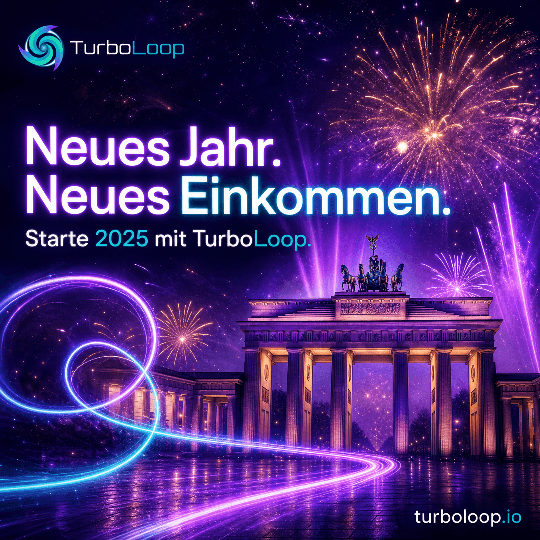 Silvester DeFi — TurboLoop German Banner