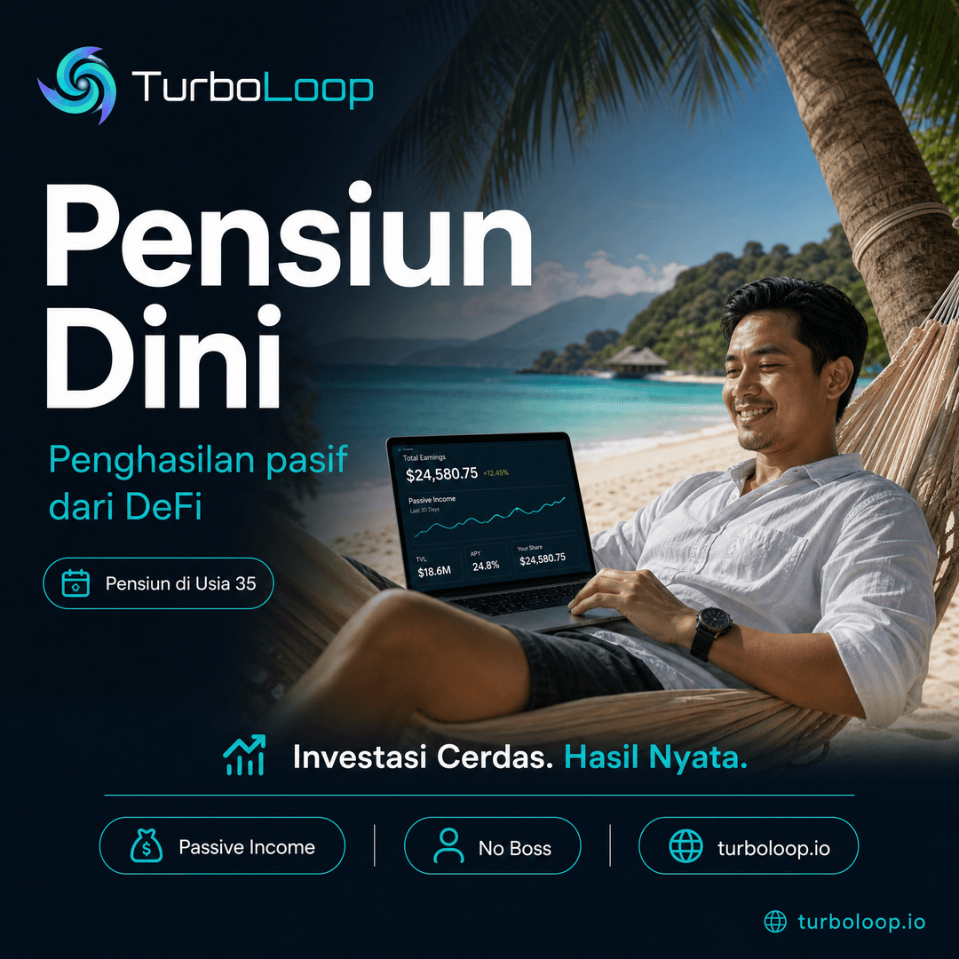 Pensiun Dini — TurboLoop Indonesian Banner