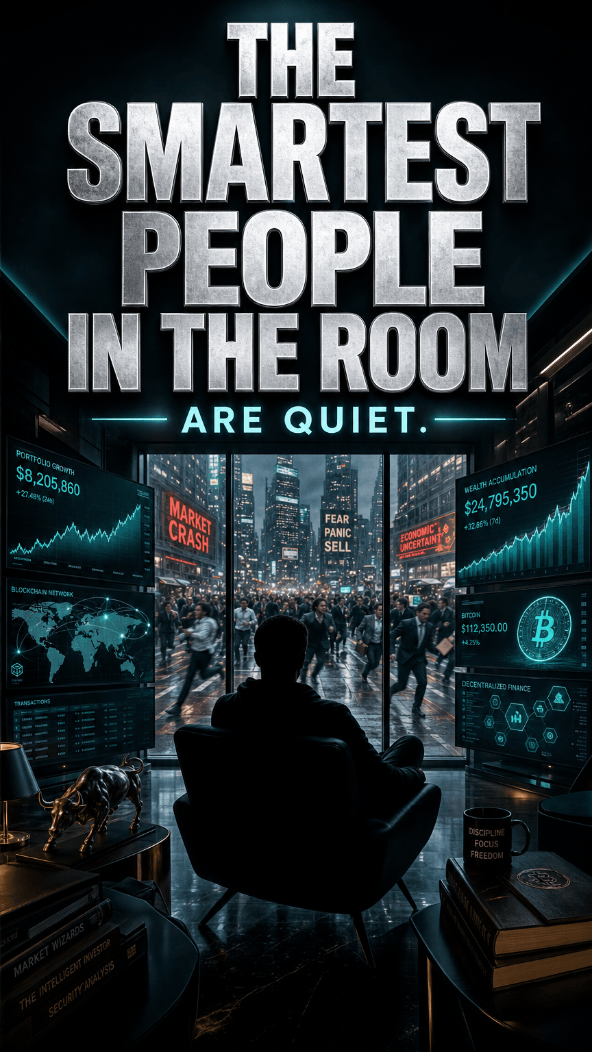 The smartest people are quiet