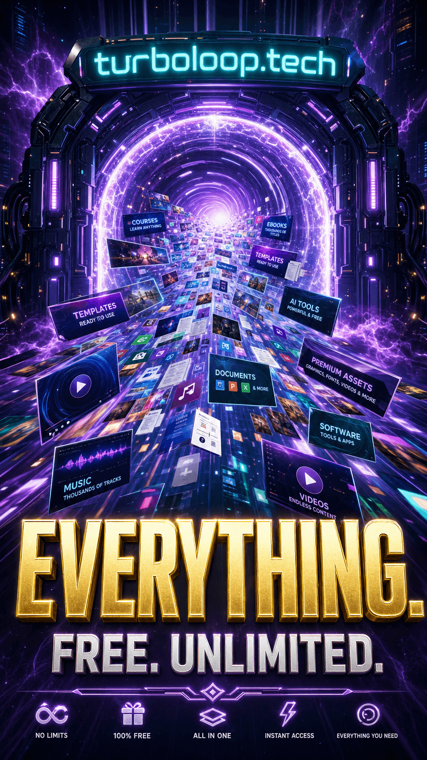 turboloop.tech — Everything. Free. Unlimited.