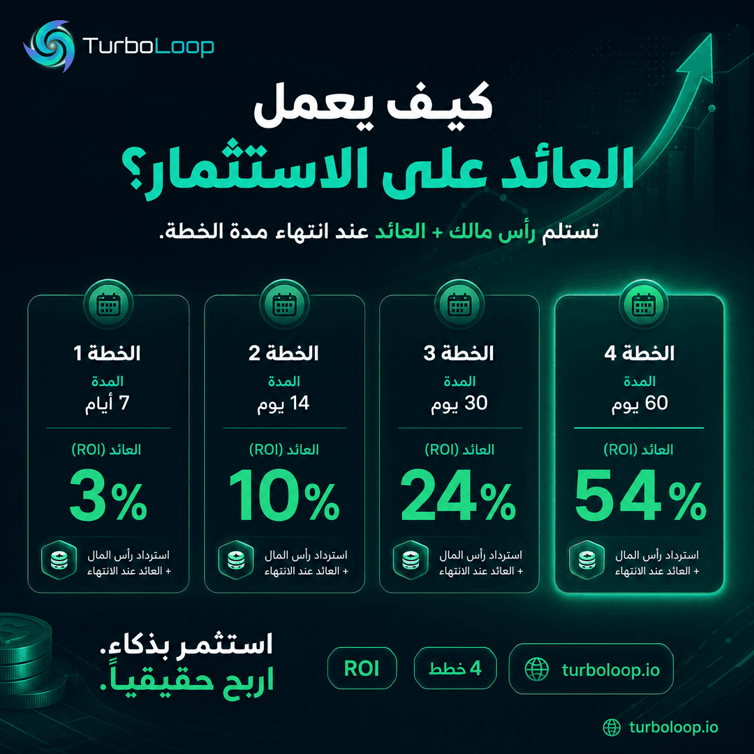 ROI Explained — TurboLoop Arabic Banner