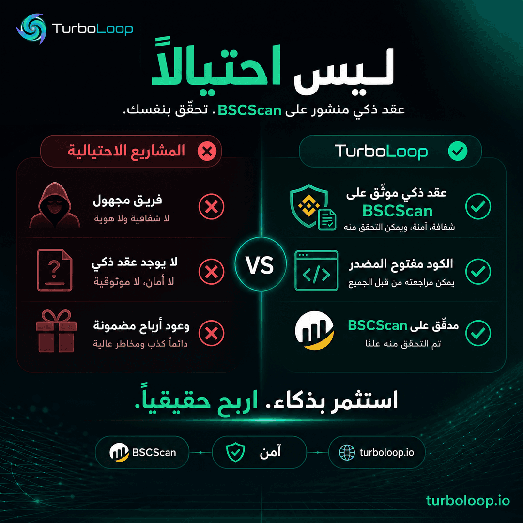 Laysa Nasiha — TurboLoop Arabic Banner