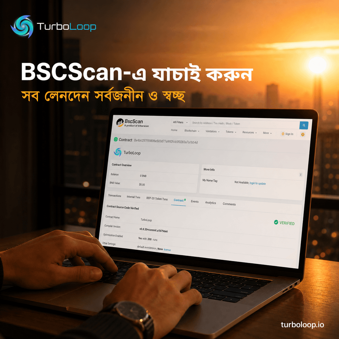 TurboLoop Bangla campaign banner 45
