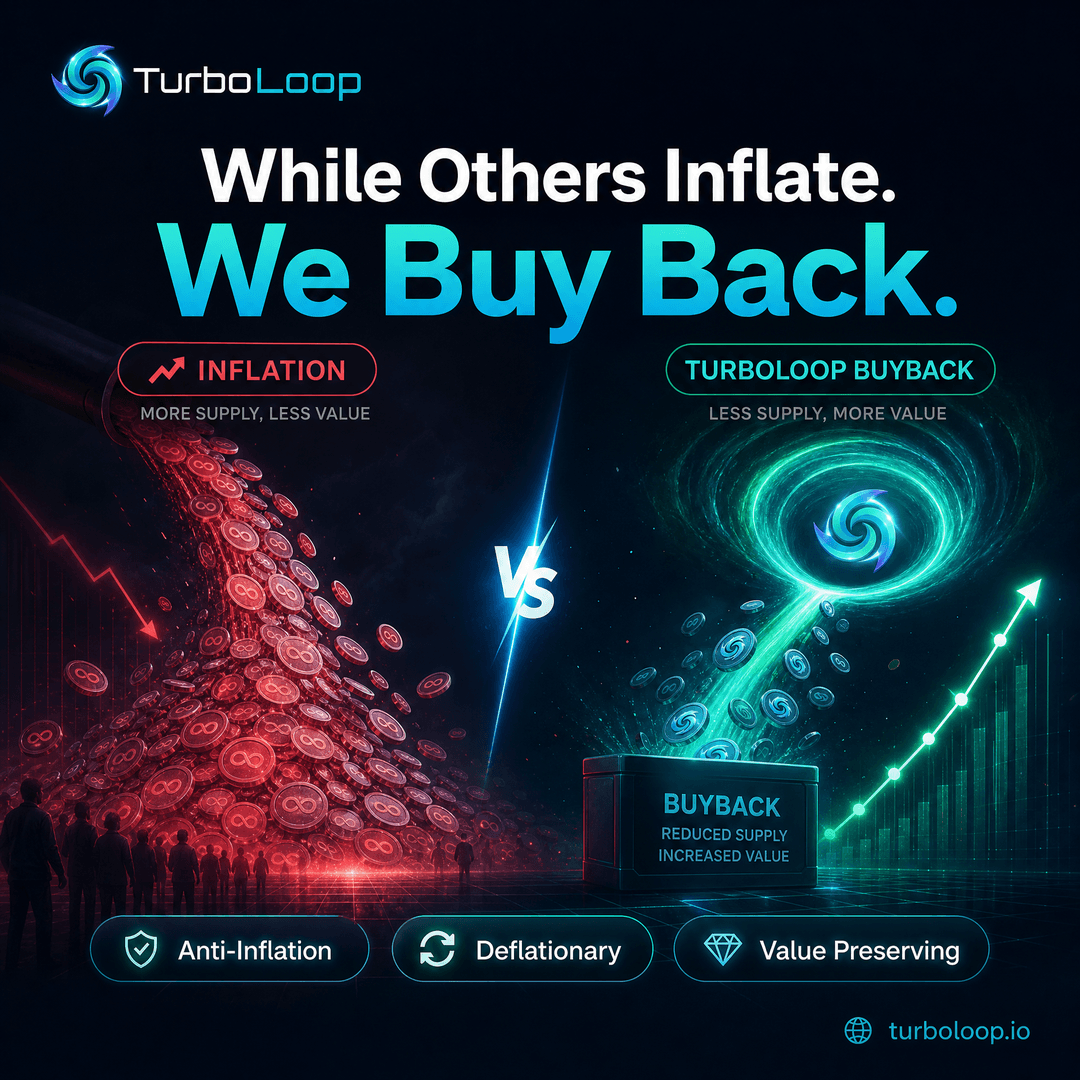 $TURBO daily buyback & burn — Buyback Vs Inflation