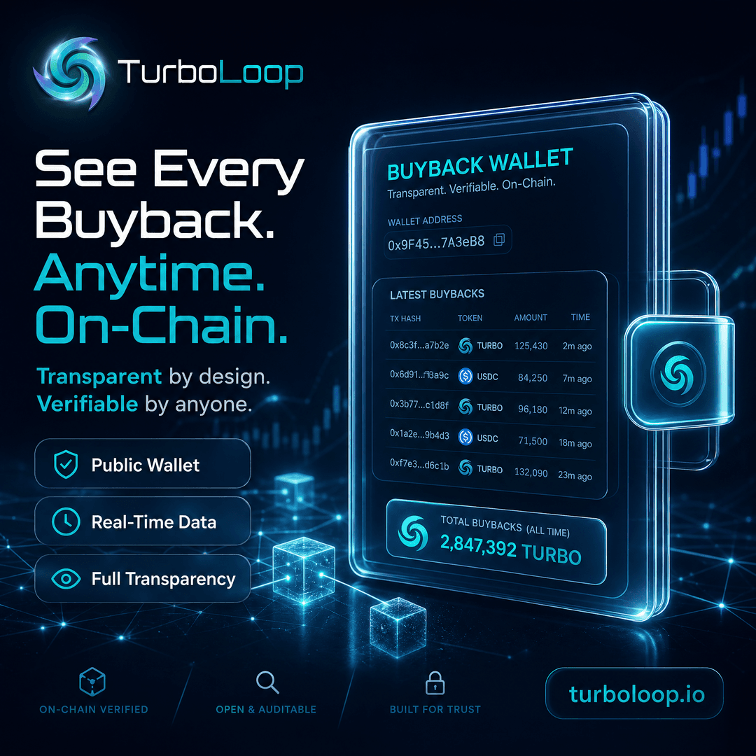 $TURBO daily buyback & burn — Buyback Transparent Wallet