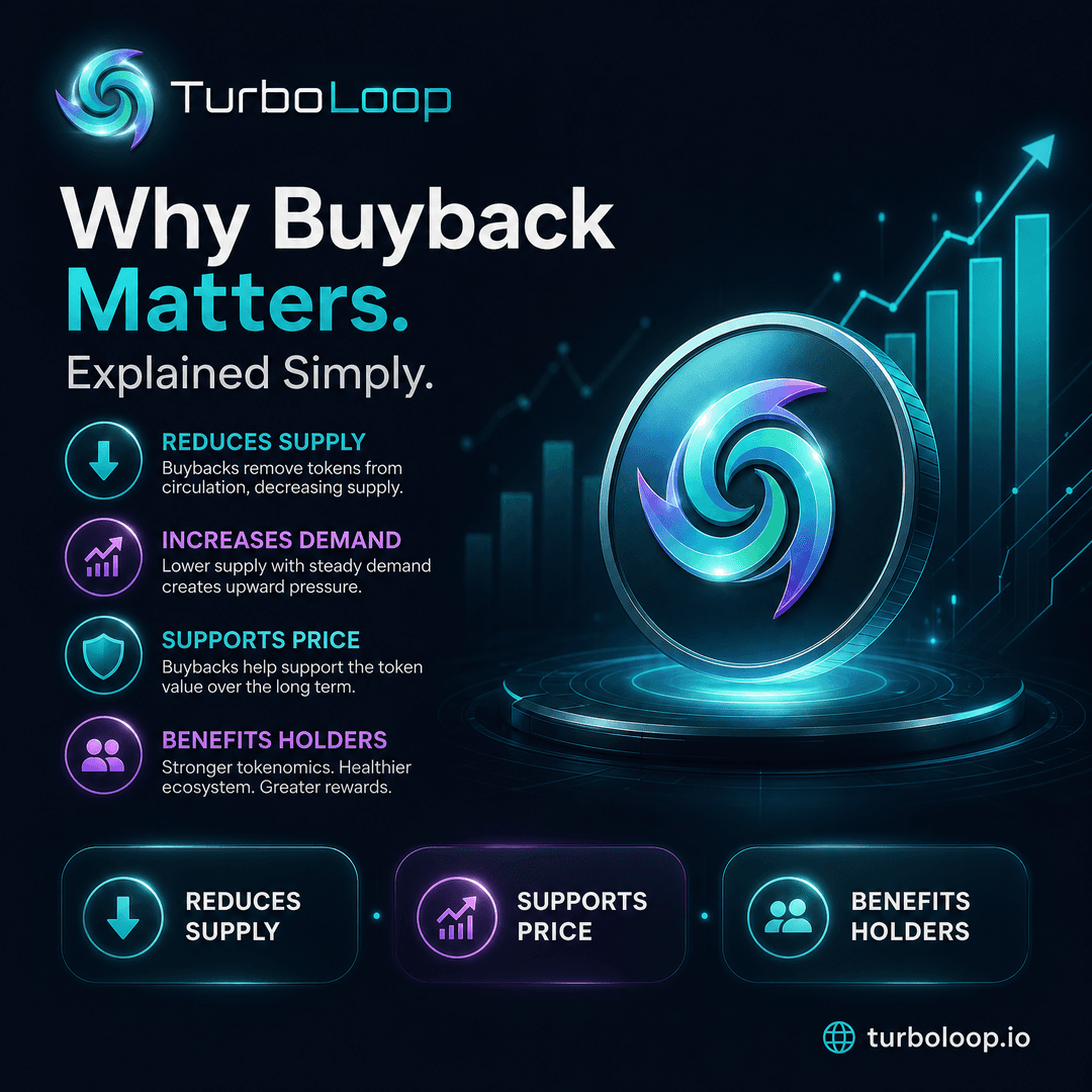 $TURBO daily buyback & burn — Buyback Why It Matters