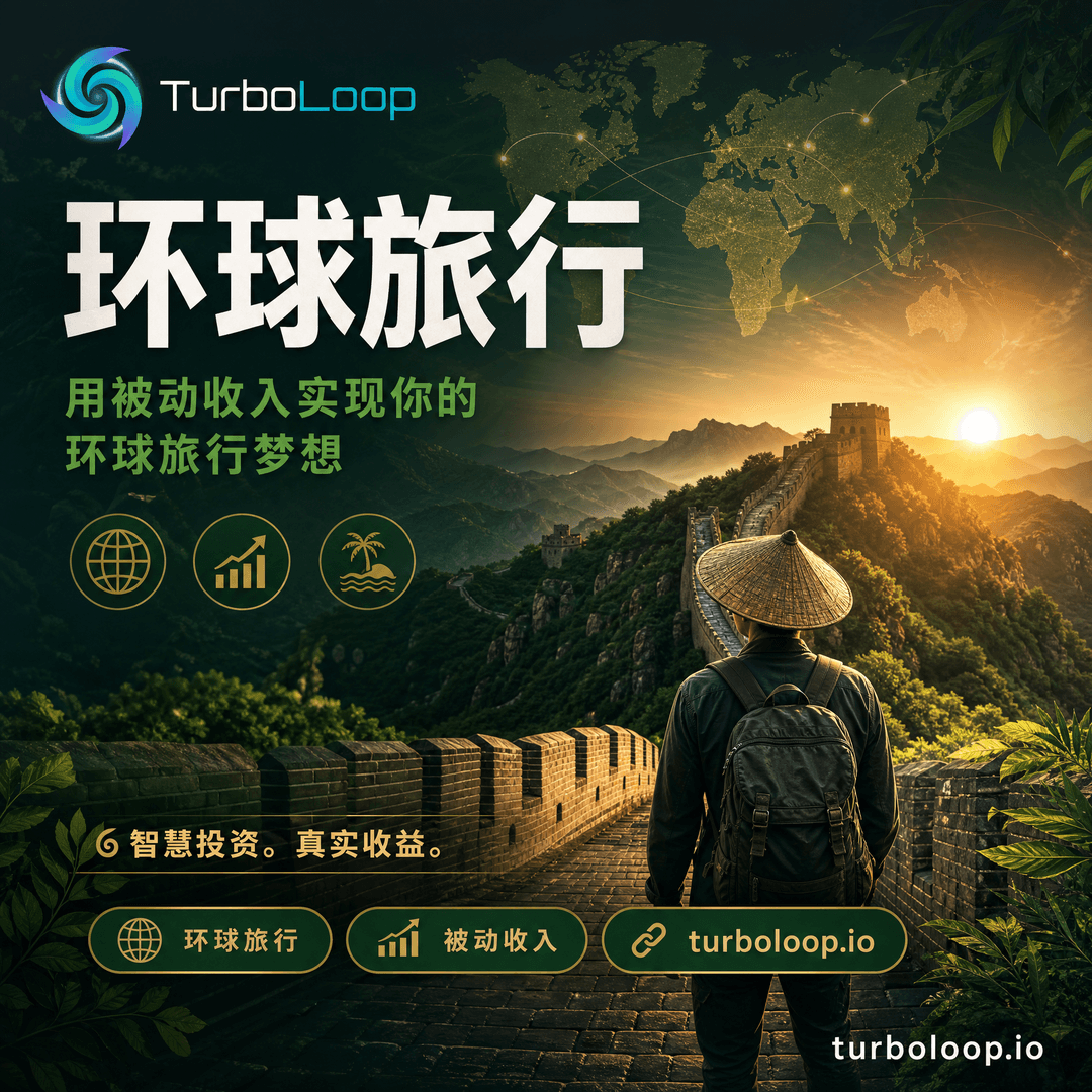 Huanqiu Lüxing — TurboLoop Chinese Banner
