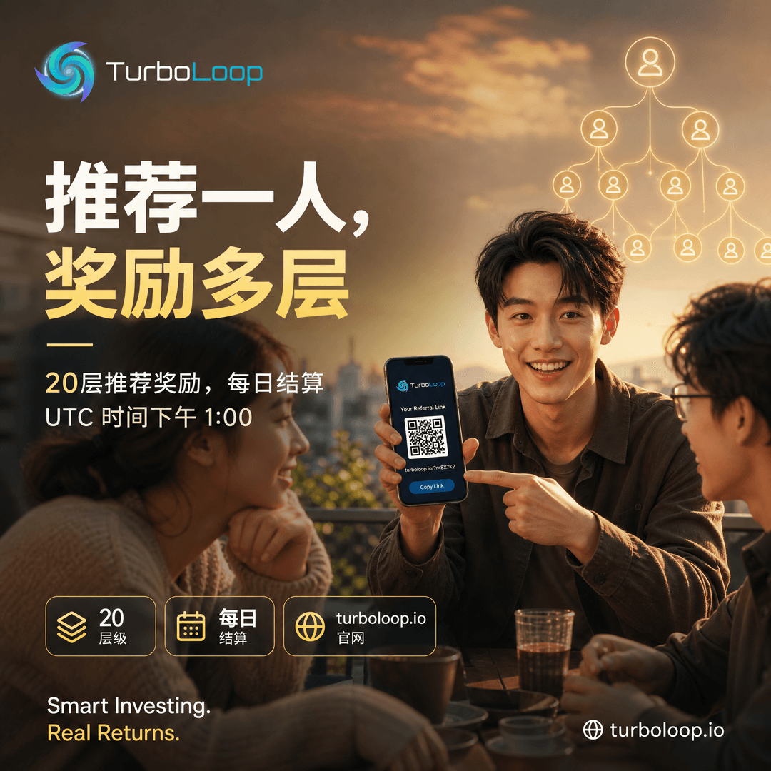 Tuijian Shouru — TurboLoop Chinese Banner