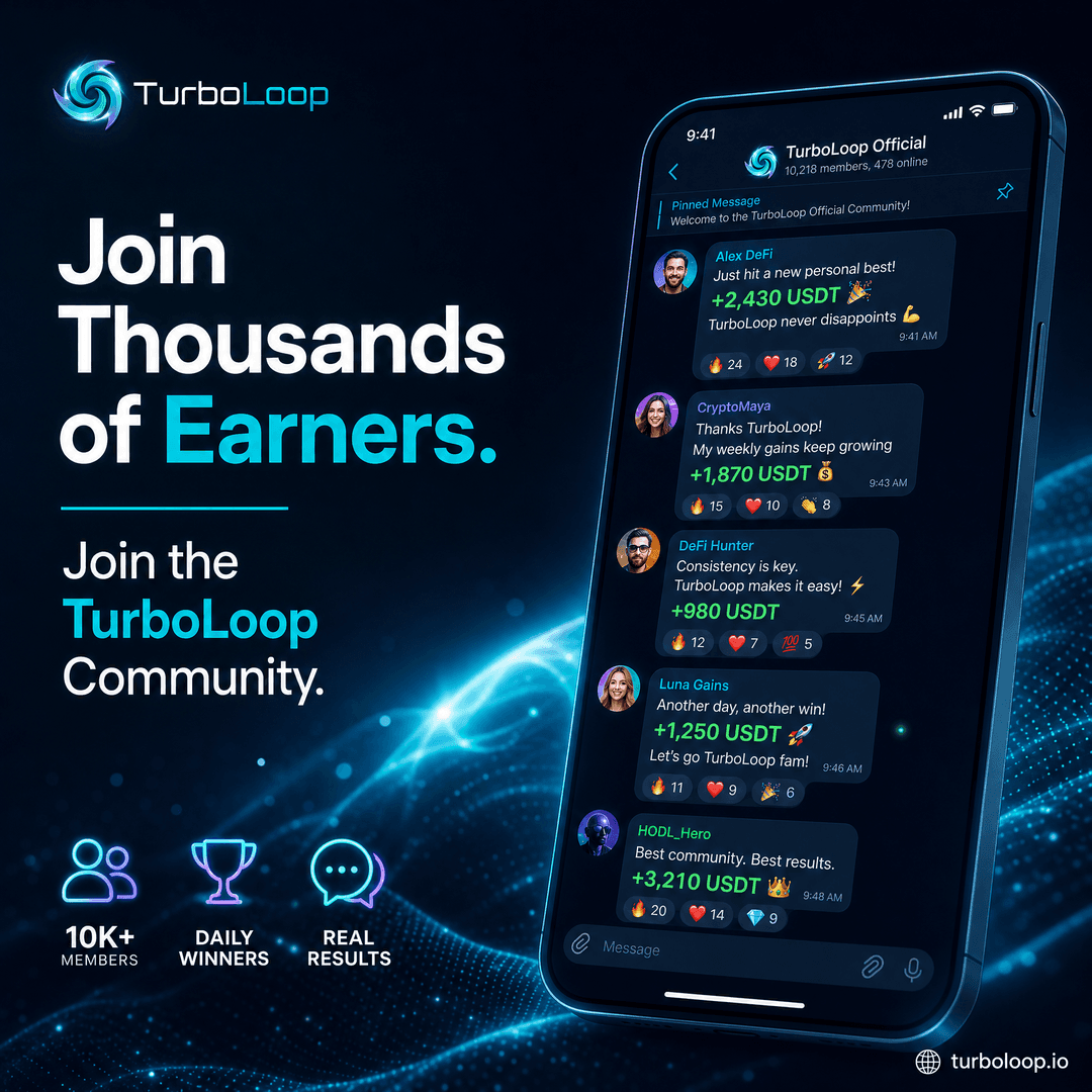 TurboLoop global community — Community Telegram Group