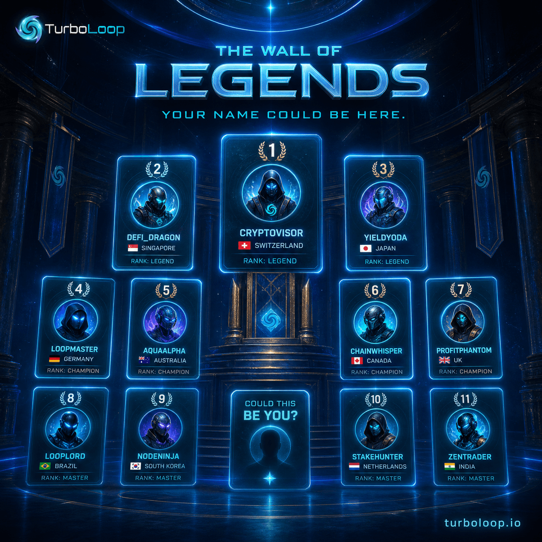 TurboLoop global community — Community Legends Wall