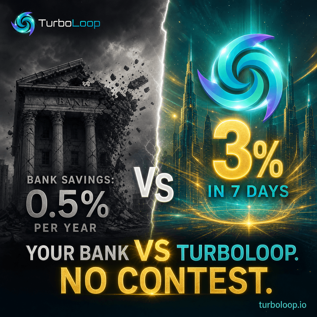 TurboLoop vs traditional finance — Compare Turboloop Vs Bank