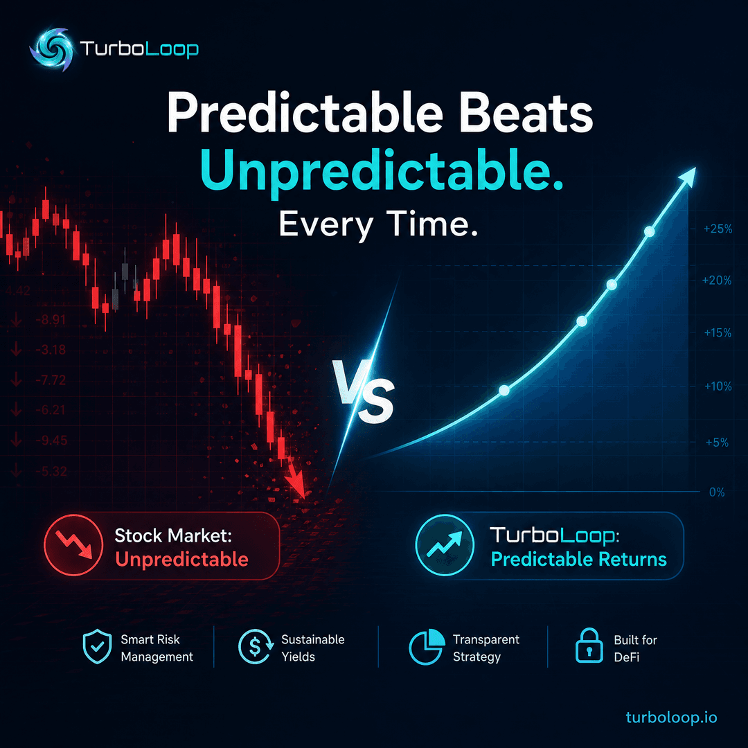 TurboLoop vs traditional finance — Compare Turboloop Vs Stock Market