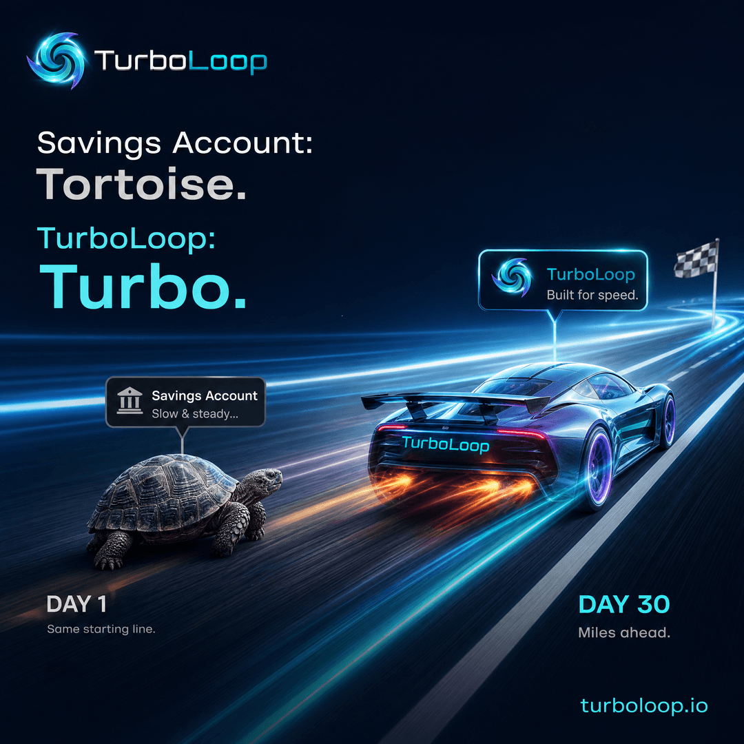 TurboLoop vs traditional finance — Compare Turboloop Vs Savings Account