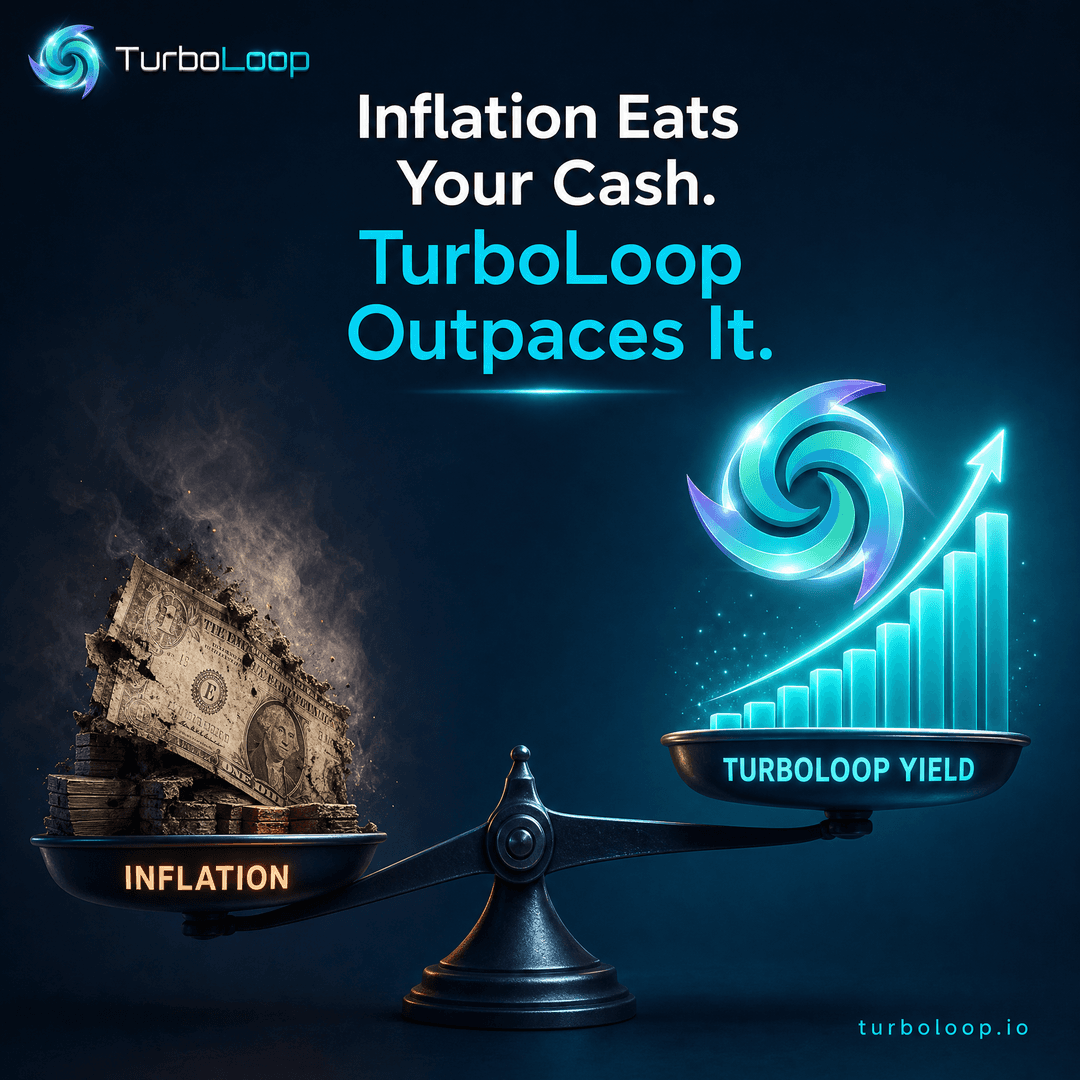 TurboLoop vs traditional finance — Compare Turboloop Vs Inflation