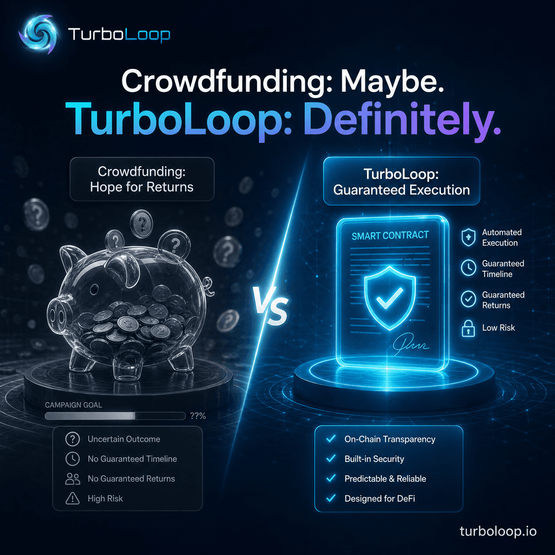 TurboLoop vs traditional finance — Compare Turboloop Vs Crowdfunding