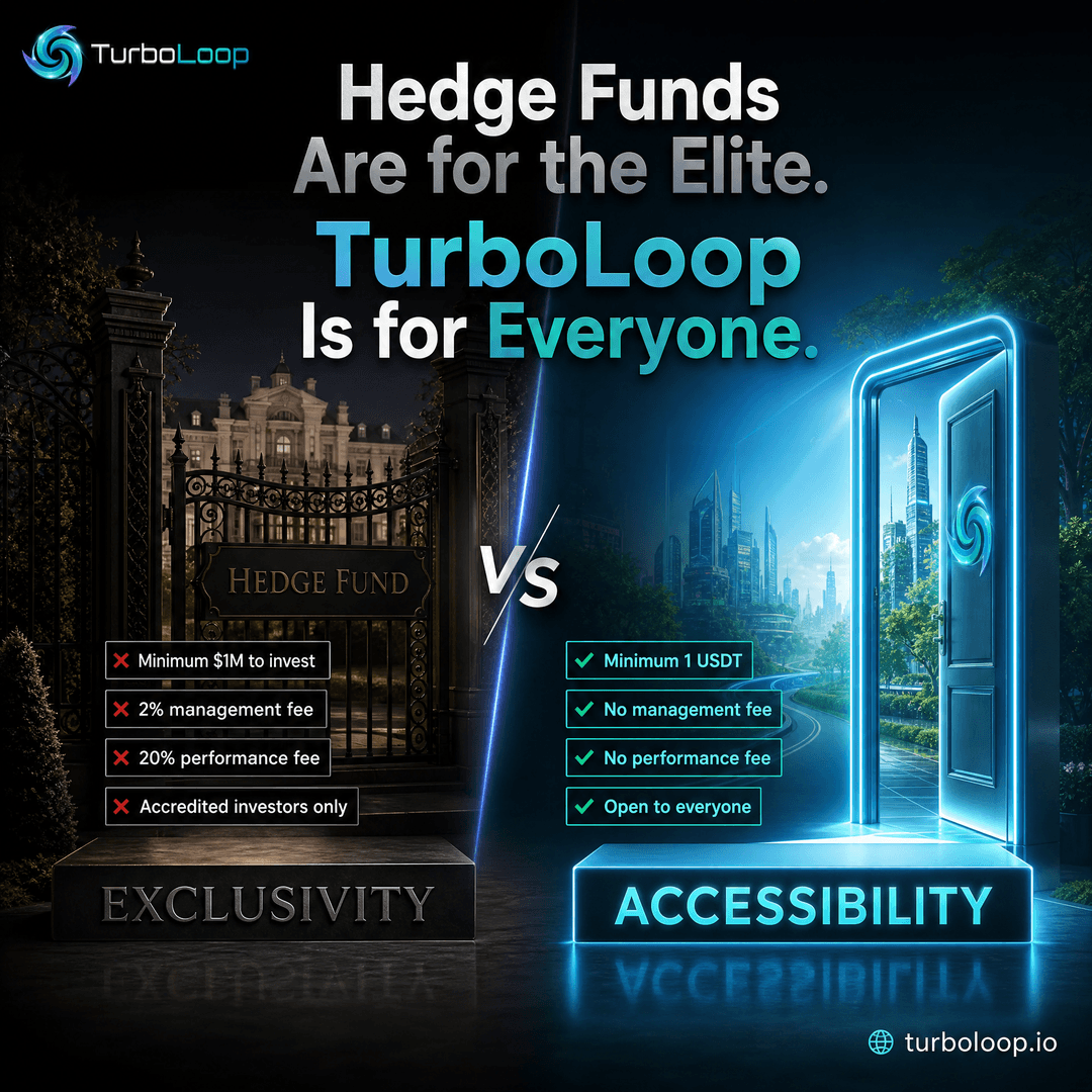 TurboLoop vs traditional finance — Compare Turboloop Vs Hedge Fund