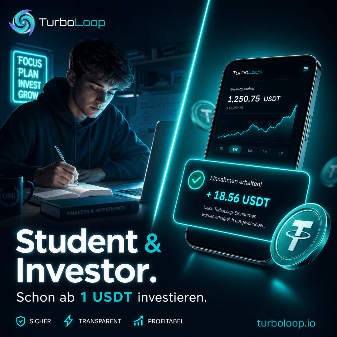Student Verdient — TurboLoop German Banner