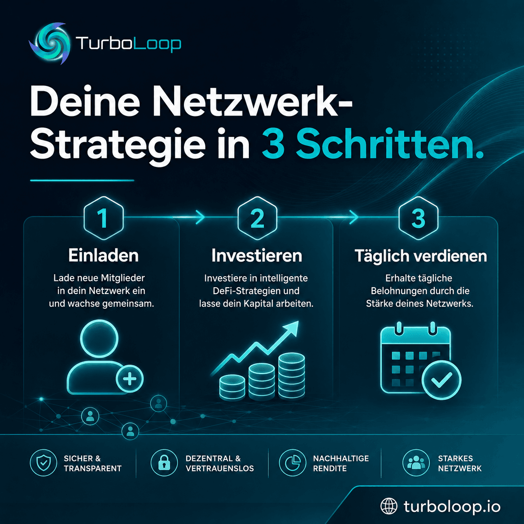 Netzwerk Strategie — TurboLoop German Banner