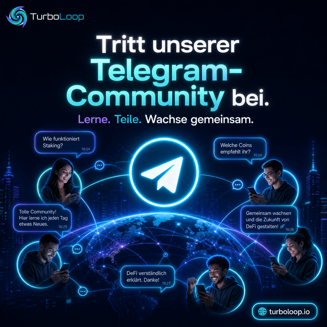 Telegram Community — TurboLoop German Banner