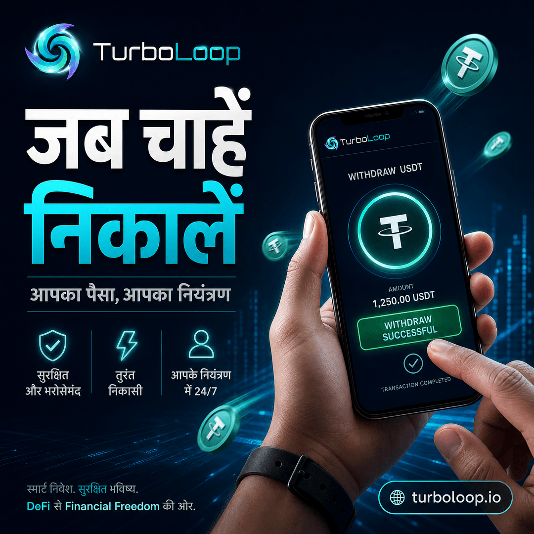 TurboLoop India โ Hindi Withdraw Anytime