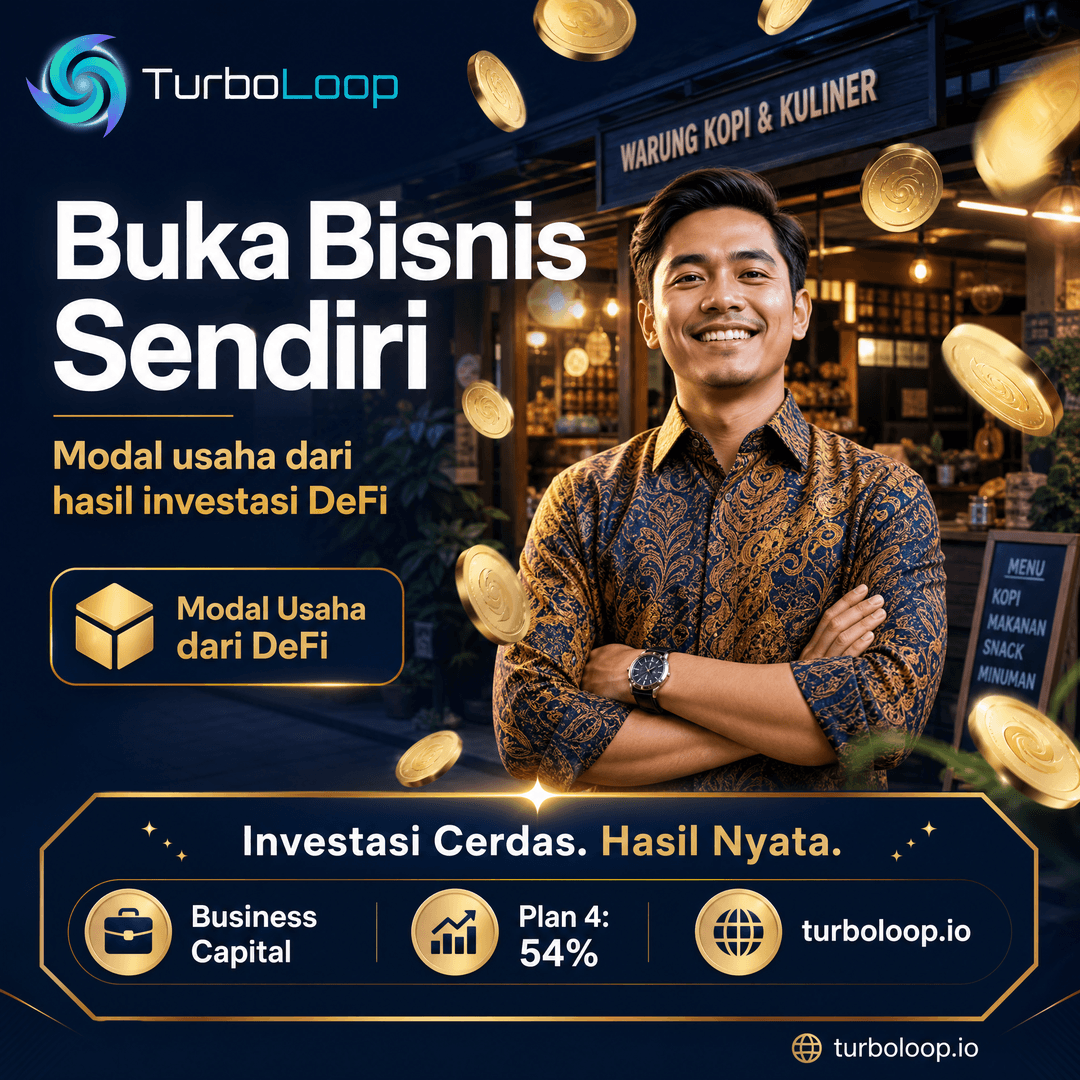 Bisnis Sendiri — TurboLoop Indonesian Banner