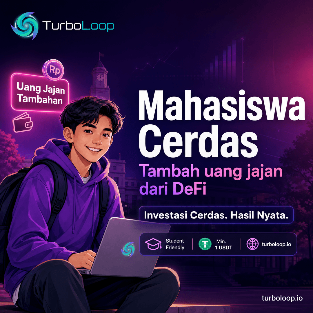 Mahasiswa Cerdas — TurboLoop Indonesian Banner