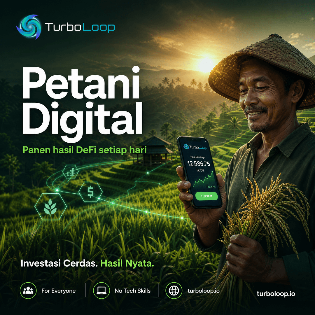 Petani Digital — TurboLoop Indonesian Banner