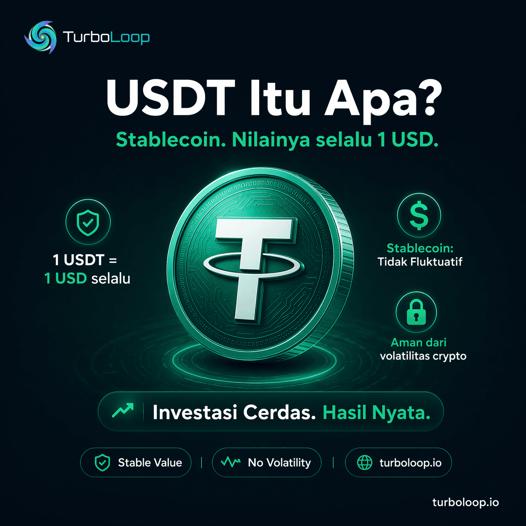 USDT Explained — TurboLoop Indonesian Banner
