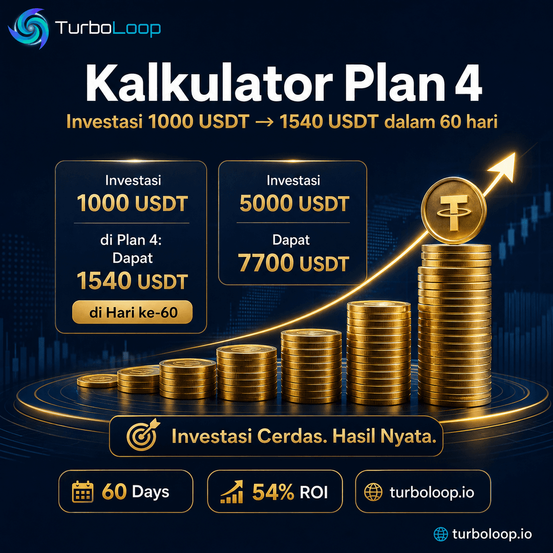 Kalkulator Plan4 — TurboLoop Indonesian Banner