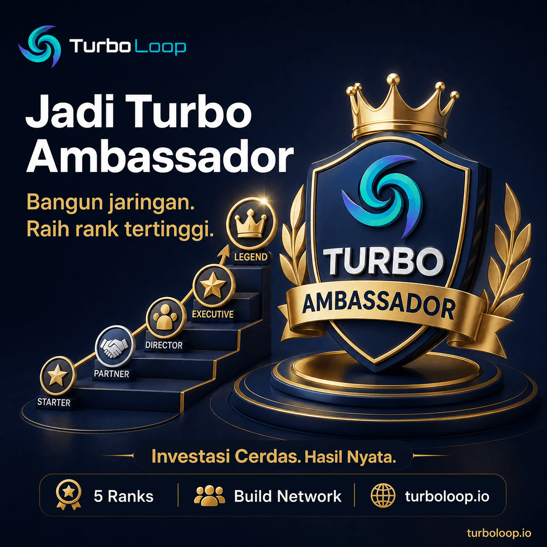 Turbo Ambassador — TurboLoop Indonesian Banner