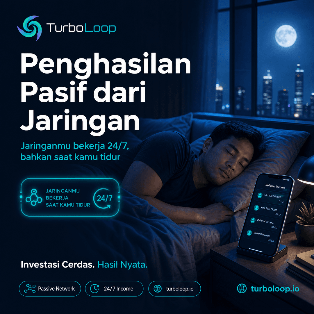 Passive Network — TurboLoop Indonesian Banner