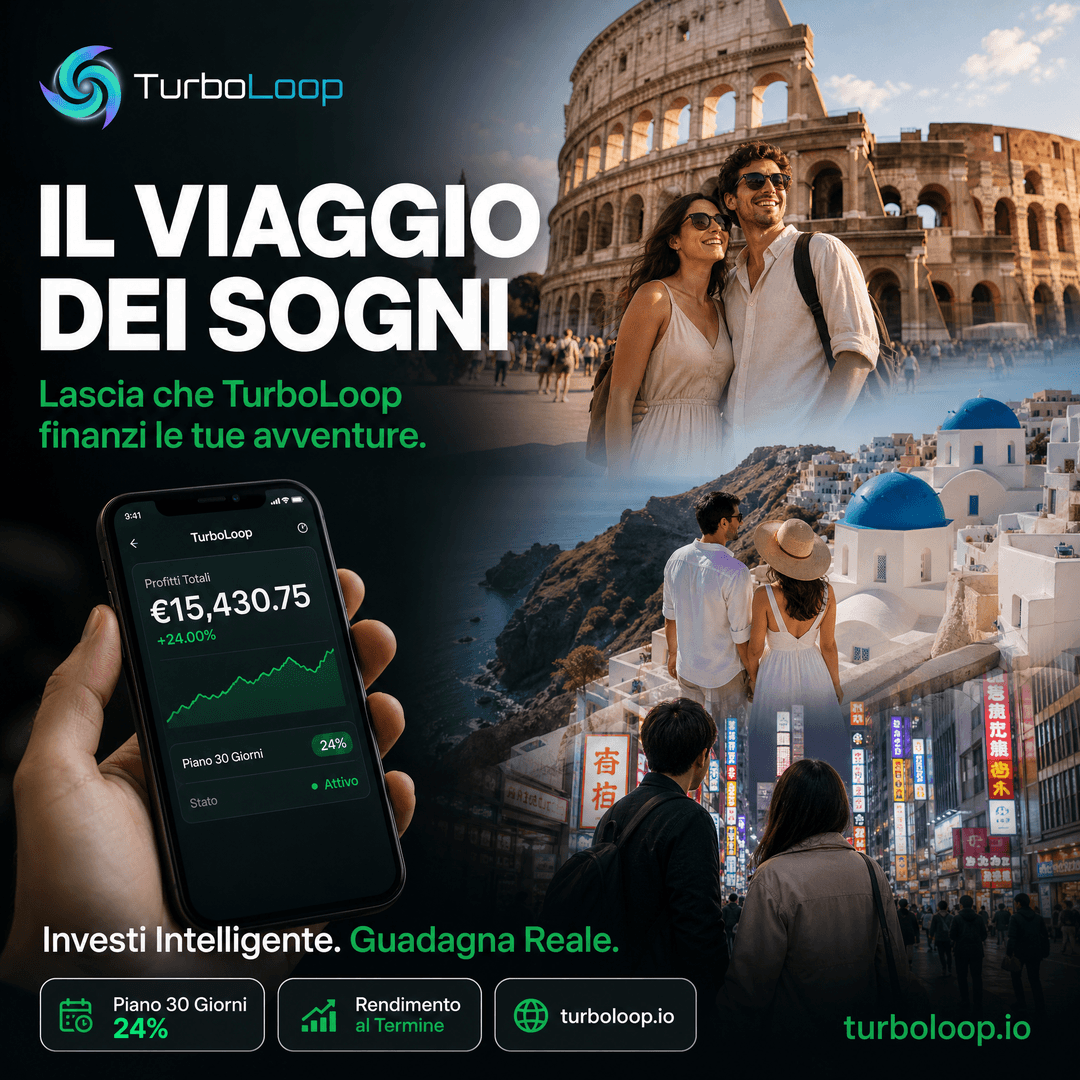 Viaggio Sogno โ TurboLoop Italian Banner