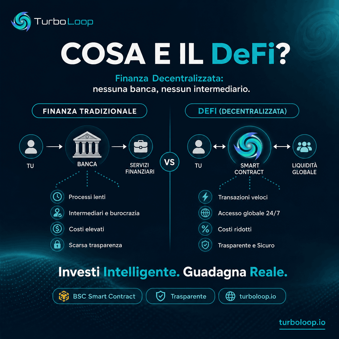 Cosa E DeFi โ TurboLoop Italian Banner