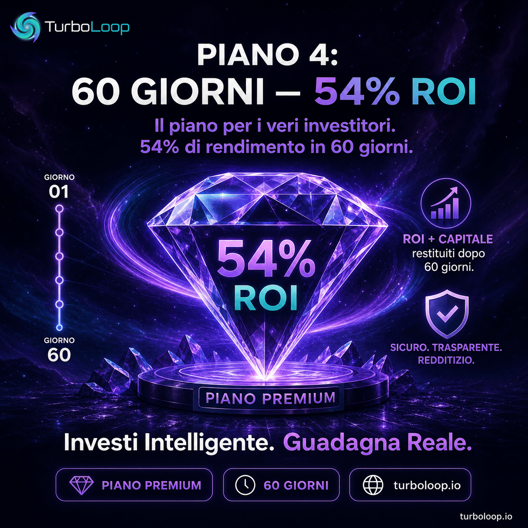 Piano4 60Giorni โ TurboLoop Italian Banner