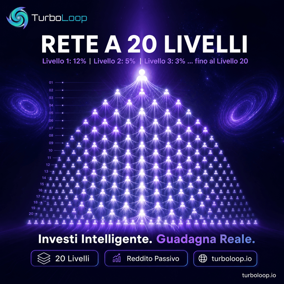 20 Livelli Rete โ TurboLoop Italian Banner