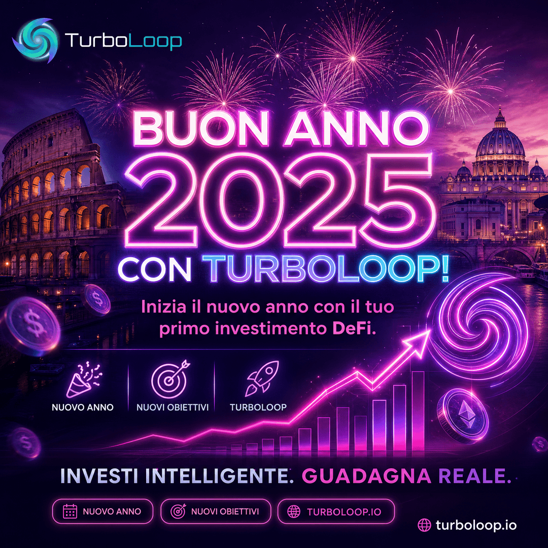 Capodanno DeFi โ TurboLoop Italian Banner