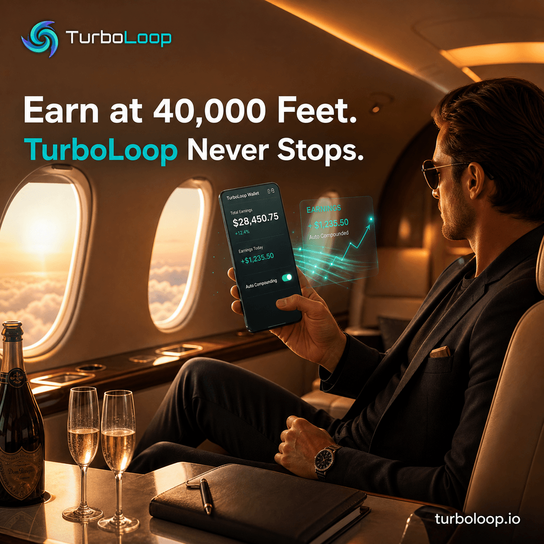 TurboLoop passive income lifestyle — Lifestyle Private Jet