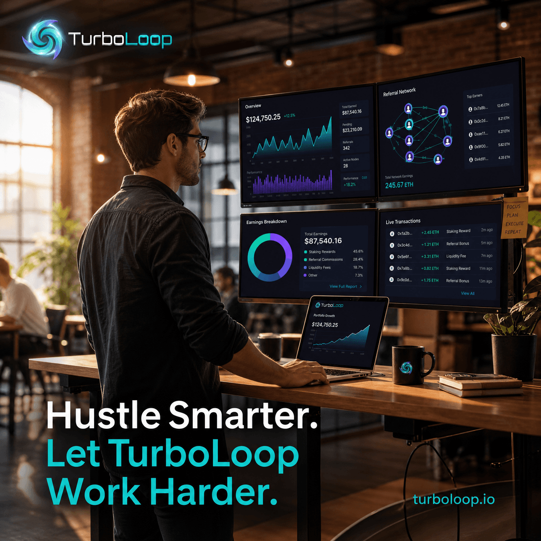TurboLoop passive income lifestyle — Lifestyle Entrepreneur Hustle