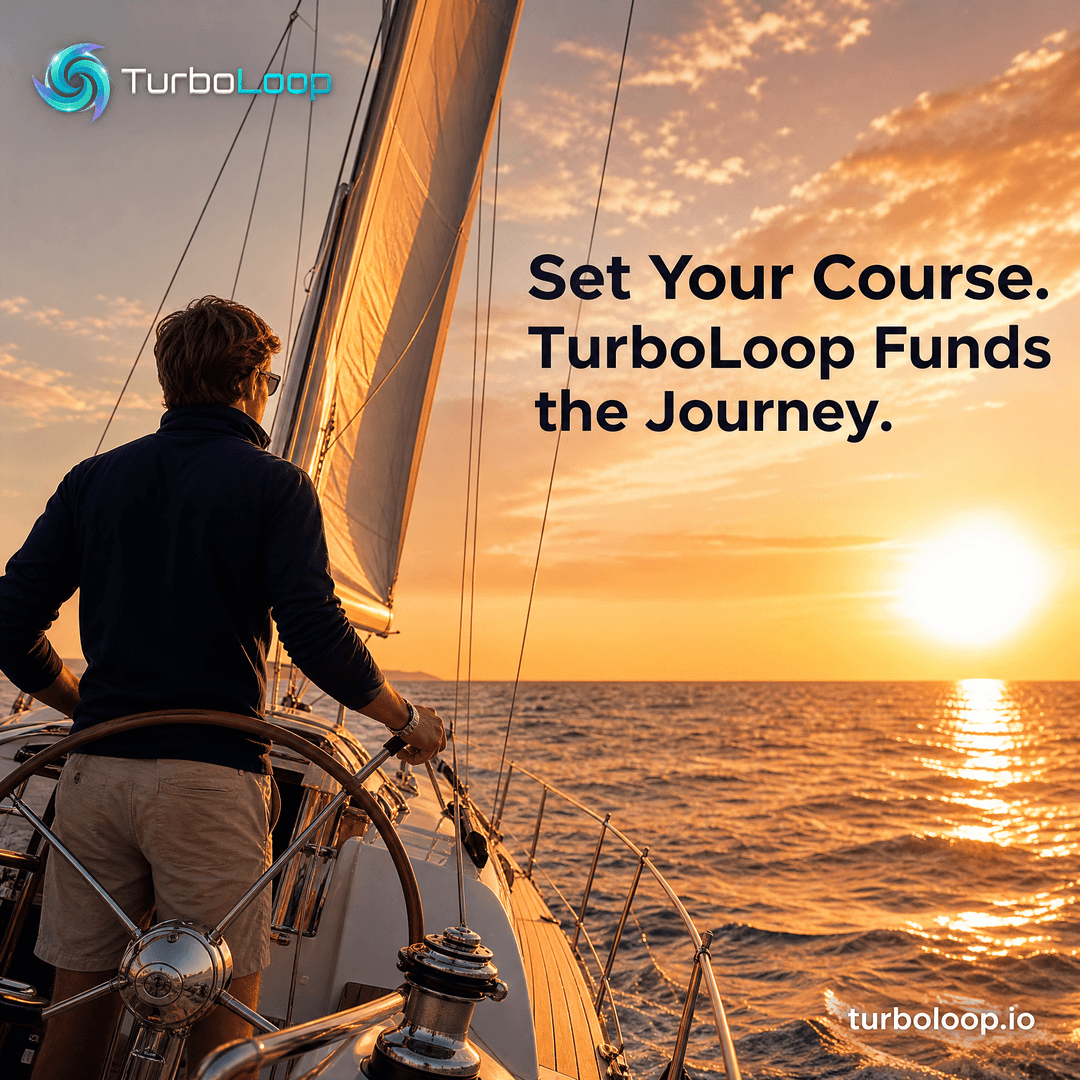TurboLoop passive income lifestyle — Lifestyle Sunset Sailboat