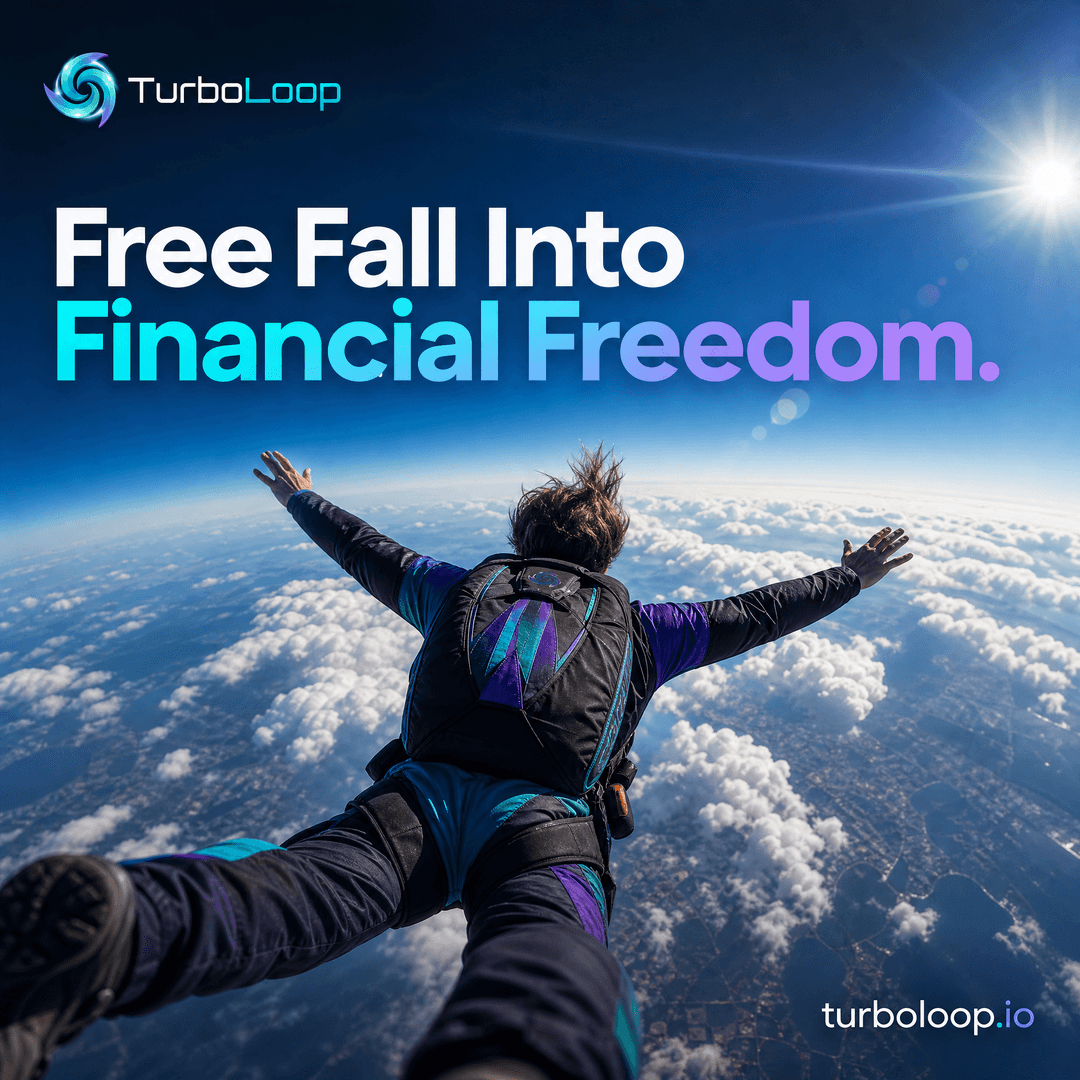 TurboLoop passive income lifestyle — Lifestyle Skydiving Freedom