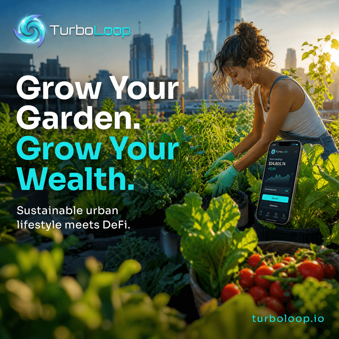 TurboLoop passive income lifestyle — Lifestyle Rooftop Garden