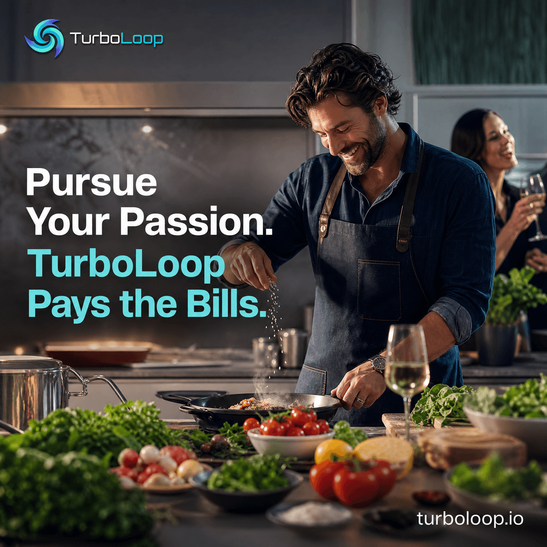 TurboLoop passive income lifestyle — Lifestyle Chef Kitchen