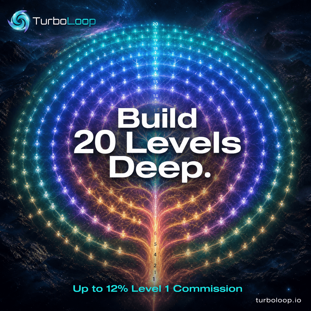 TurboLoop 20-level referral system — Referral 20 Levels