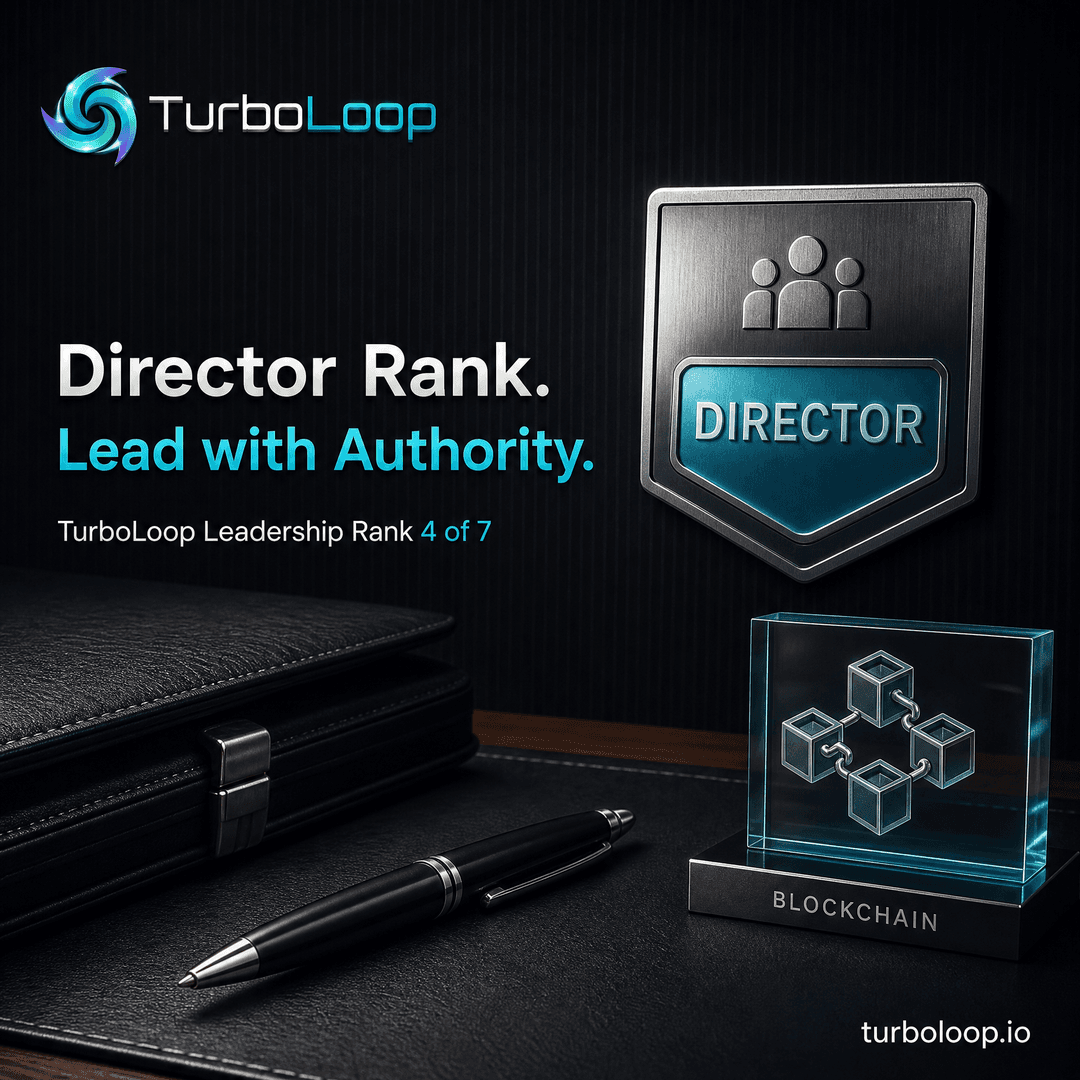 TurboLoop 20-level referral system — Referral Director Rank
