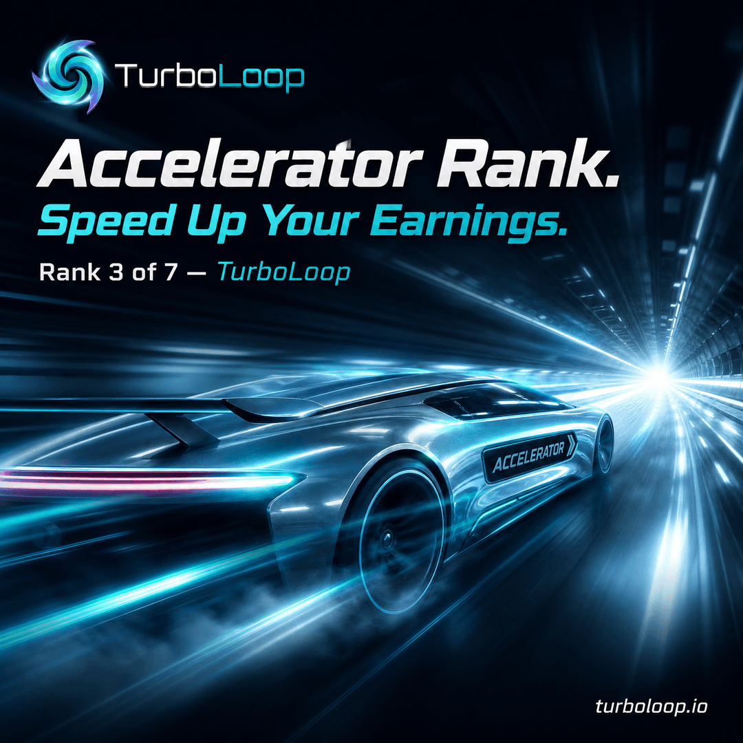 TurboLoop 20-level referral system — Referral Accelerator Rank