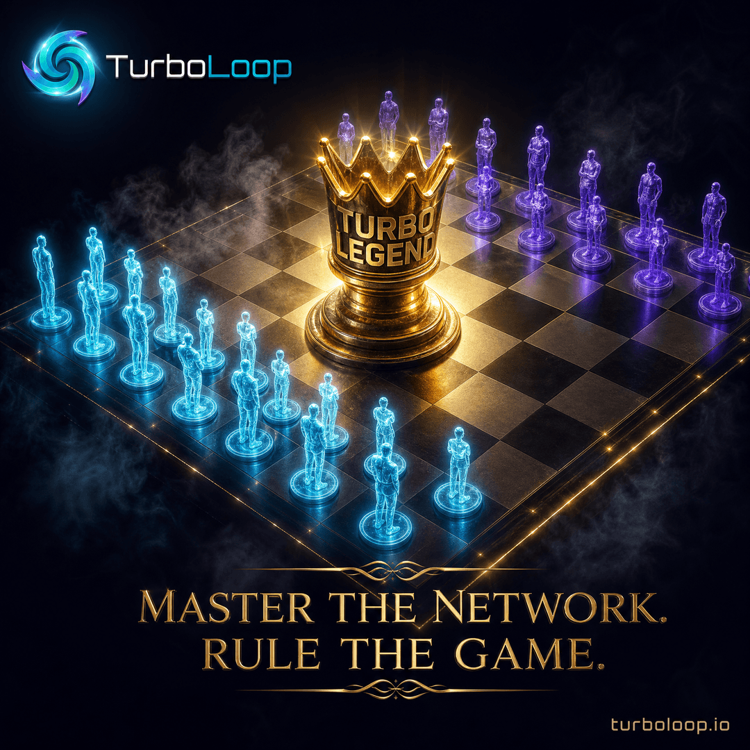 TurboLoop 20-level referral system — Referral Chess Master