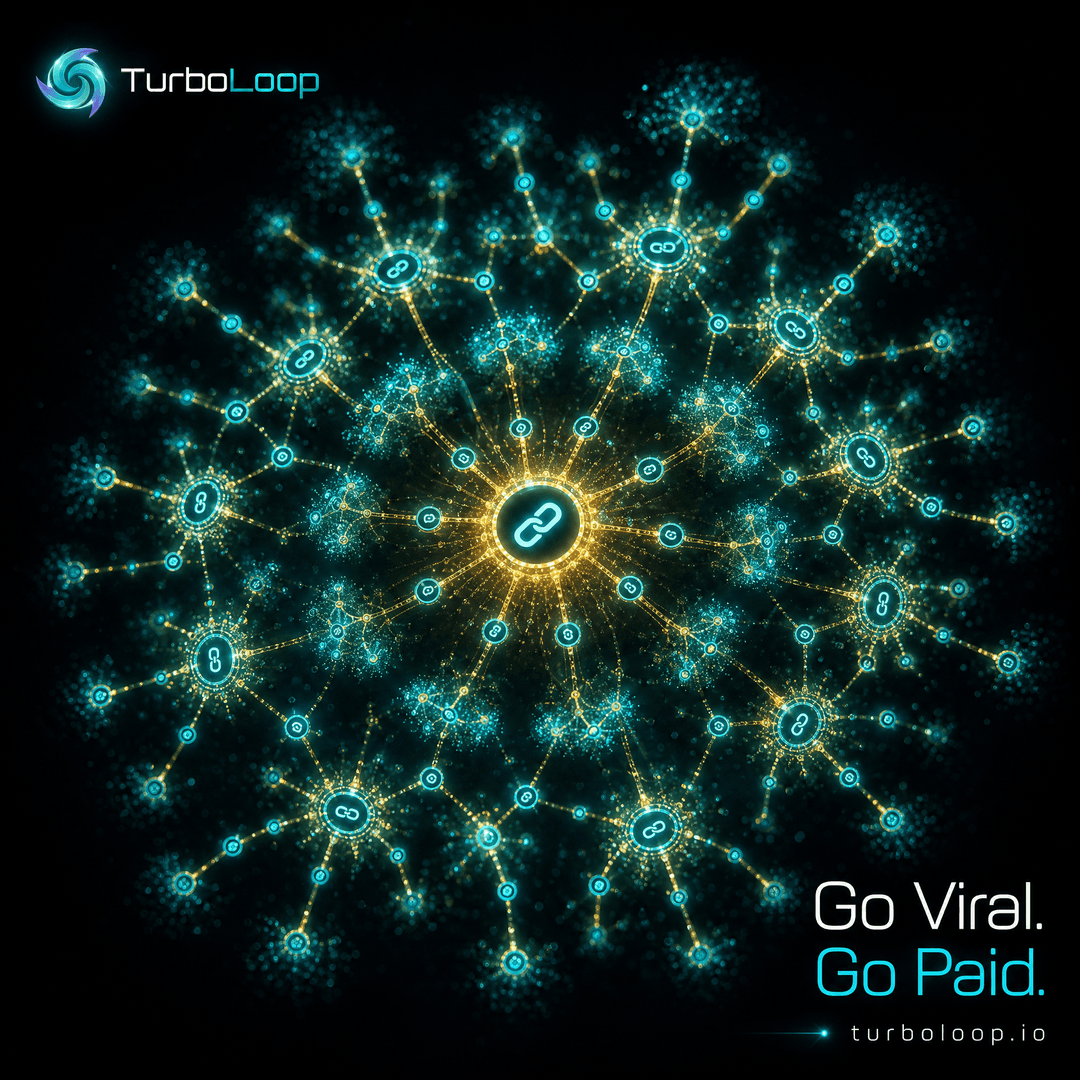 TurboLoop 20-level referral system — Referral Viral Spread
